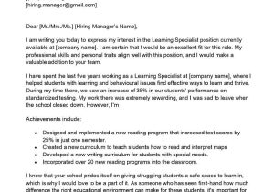 Learning Specialist Job Description Great Sample Resume Learning Specialist Cover Letter Examples – Qwikresume