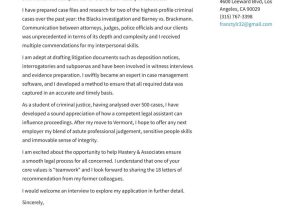 Legal assistant Resume Cover Letter Samples Legal assistant Cover Letter Examples & Expert Tips [free]