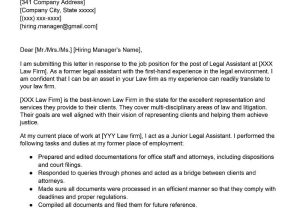 Legal assistant Resume Cover Letter Samples Legal assistant Cover Letter Examples – Qwikresume