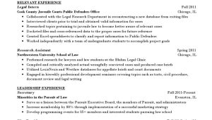 Legal Writing for Lawyers Sample Resume Sample Law Resume by northwestern University Career Services – issuu