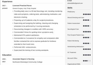 Licensed Practical Nurse Lpn Resume Sample Lpn Resumeâsample and 25lancarrezekiq Writing Tips