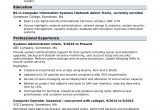 Linux Administrator Resume Sample for Experience Sample Resume for An Entry-level Systems Administrator Monster.com