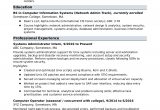 Linux System Administrator Sample Resume 2 Years Experience Sample Resume for An Entry-level Systems Administrator Monster.com
