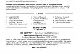 Linux System Administrator Sample Resume 2 Years Experience Sample Resume for An Experienced Systems Administrator Monster.com