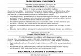 Lpn Resume Sample Long Term Care Licensed Practical Nurse Resume Sample Monster.com