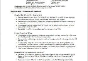 Lvn Resume Sample for A New Grad Free Resume Templates for Lpn Nurses , #freeresumetemplates …