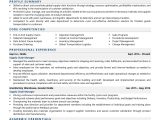 Material Management Summary On A Resume Sample Supply Chain Manager Resume Examples & Template (with Job Winning …