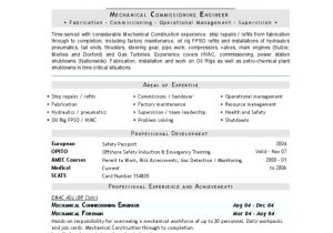 Mechanical Engineer Oil and Gas Resume Samples Mechanical Commissioning Engineer Cv Pdf Gas Turbine Gases