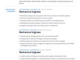 Mechanical Engineer Project Manager Resume Sample Mechanical Engineer Resume Example with Content Sample Craftmycv