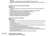 Mechanical Project Engineer Resume Sample Pdf Mechanical Engineer Resume Sample Graceful Mechanical