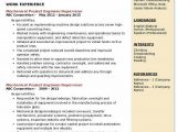 Mechanical Project Engineer Resume Sample Pdf Mechanical Project Engineer Resume Samples