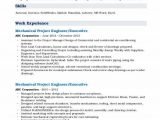 Mechanical Project Engineer Resume Sample Pdf Mechanical Project Engineer Resume Samples