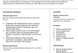 Med Surg Resume Sample and Responsibilities Medical Surgical Nurse Resume Examples In 2022 – Resumebuilder.com