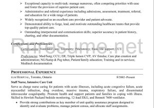 Med Surg Unit Nurse Resume Sample Icu Rn Resume Sample Http://www.rnresume.net/check-our-rn-resume …
