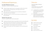 Medical assistant Resume for Externship Samples Medical assistant Resume Examples In 2022 – Resumebuilder.com