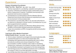 Medical assistant Sample Resumes Templets Free Medical Administrative assistant Resume Sample 2022 Writing Tips …