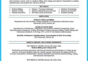 Medical Billing and Coding Specialist Resume Sample Awesome Exciting Billing Specialist Resume that Brings the Job to …