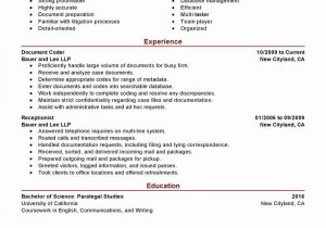 Medical Billing and Coding Specialist Resume Sample Billing and Coding Resume Fresh Sample Resumes for Medical Billing …