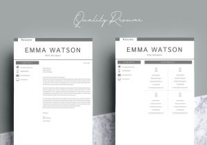 Modern Resume and Cover Letter Template Modern Resume Template Modern Resume Template, Resume Template …