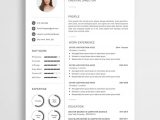 Modern Resume Template with Photo Free Download Download Free Modern Resume Template for Photoshop