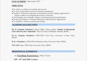 Msc Analytical Chemistry Fresher Resume Sample Bsc Chemistry Fresher Resume format Download / Graduate Fresher …