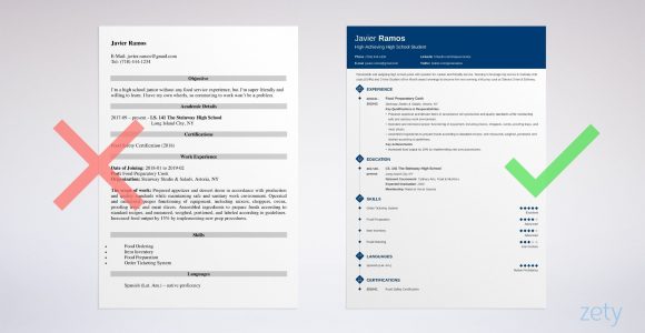 My First Resume Template for Kids High School Student Resume Template & 20lancarrezekiq Examples