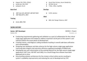 Net Experience with Sql Resume Samples 101-developer-resume-cv-templates/net-developer-resume-sample.md …