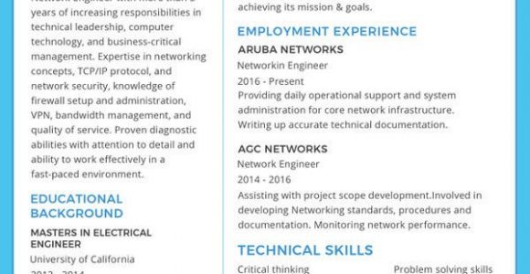 Network Engineer Resume Sample Free Download 6 Network Engineer Resume Templates Psd Doc Pdf