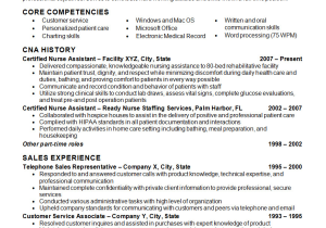 New Certified Nursing assistant Resume Samples Nurse assistant Cna Resume Example