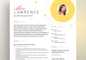 New Early Childhood Teacher Resume Samples Kindheit SpÃ¤dagogische Lehrer Lebenslauf Vorlage FÃ¼r Wort – Etsy.de