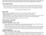 New Grad Nursing Skills Resume Sample New Grad Nursing Resume Sample Monster.com