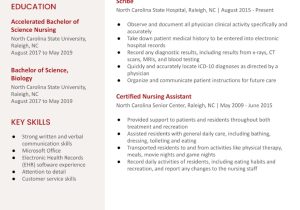 New Grad Nursing Skills Resume Sample Nursing Entry Level Resume Examples In 2022 – Resumebuilder.com