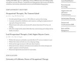 New Grad Occupational therapist Resume Sample Occupational therapist Resume Examples & Writing Tips 2022 (free