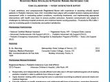 New Grad Registered Nurse Resume Sample New Grad Rn Resume Sample