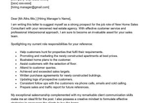 New Homes Sales Consultant Resume Sample New Home Sales Consultant Cover Letter Examples – Qwikresume