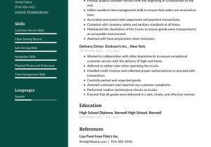 New Truck Driver Resume Sample Canada Delivery Driver Resume Examples & Writing Tips 2022 (free Guide)