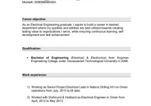 Oil and Gas Electrical Engineer Resume Sample Resume Electrical Engineer for Oil & Gas