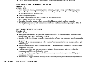 Oil and Gas Project Manager Resume Sample Resume Samples software Project Manager Kongsberg Oil