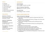 Operations Manager with One Year Experience Sample Resume Operations Manager Resume Sample 2022 Writing Tips – Resumekraft