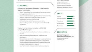 Oracle Hrms Functional Consultant Resume Sample oracle Hrms Functional Consultant Resume Template – Word, Apple …
