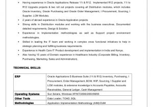 Oracle Scm Functional Consultant Resume Sample Sreenivasulu Amanganti Resumec