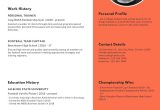 Orange County Resumes Samples for android 7 Year Black orange Modern Photo College Resume – Templates by Canva