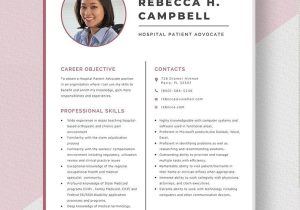Orthopedic Medical Billing Manager Resume Sample Free Free Hospital Patient Advocate Resume Template – Word, Apple …
