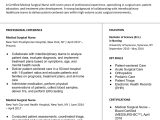 Orthopedic Surgical Coordinating Manager Resume Sample Medical Surgical Nurse Resume Examples In 2022 – Resumebuilder.com