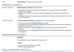 Outreach and Communications Coordinator Sample Resume Sample Resume Of Outreach Coordinator with Template & Writing …
