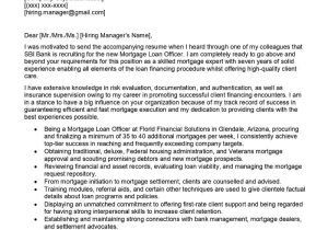 Outstanding Sample Of A Mortgage Loans Officer Resume Mortgage Loan Officer Cover Letter Examples – Qwikresume