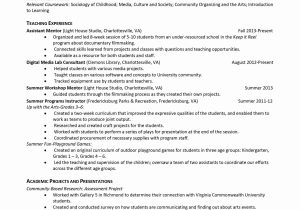 Parks and Recreation Director Resume Sample Wall Street Oasis Resume Template Best Of 12 13 Ministry Resume …