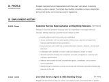 Part Time Customer Service Resume Sample Customer Service Representative Resume & Guide 12 Pdf 2022