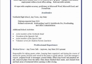 Part Time Job Resume Sample Canada Student Part Time Resume Sample – Good Resume Examples