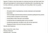 Pharmacy assistant Resume Sample No Experience Pharmacy Technician Resume Sample No Experience